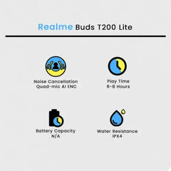 Realme Buds T200 Lite