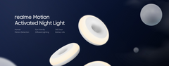 realme Motion Activated Night Light  | Infrared Motion Sensor RMH2007
